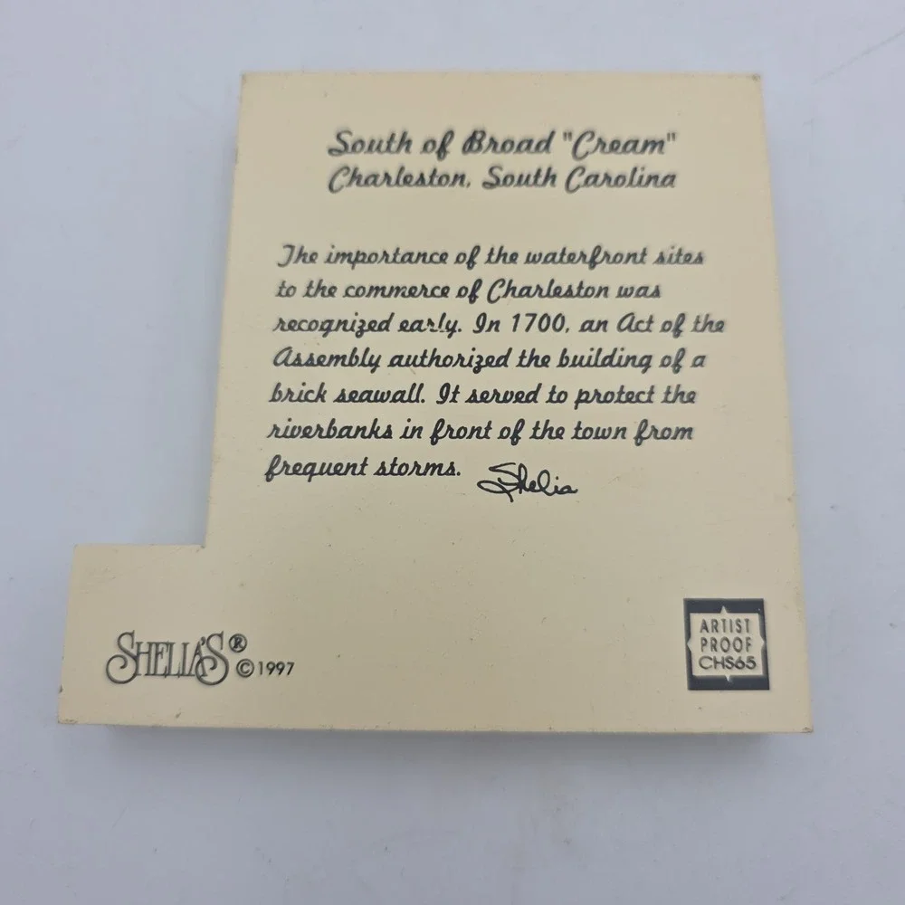 Shelia's miniature collectibles South of Broad Charleston, SC Lot Of 5
